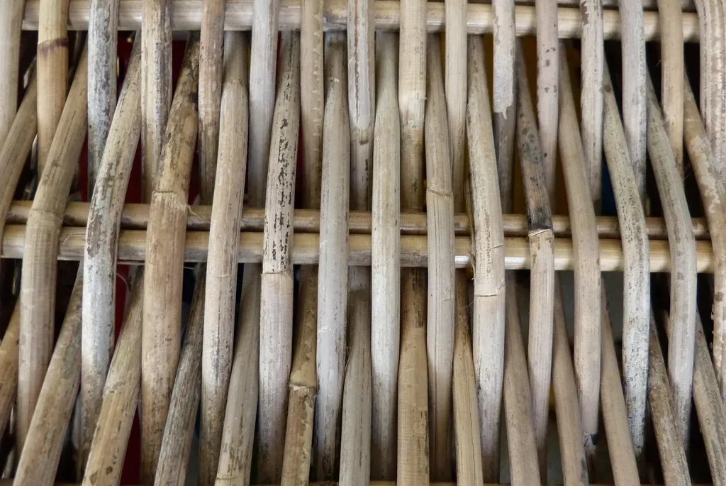 woven chair back