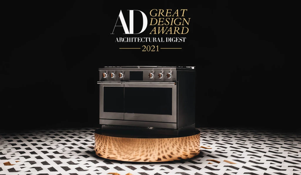 Monogram range receives Architectural Digest Great Design Award 2021