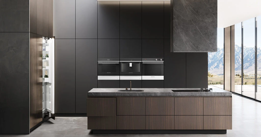 Fisher & Paykel contemporary kitchen suite