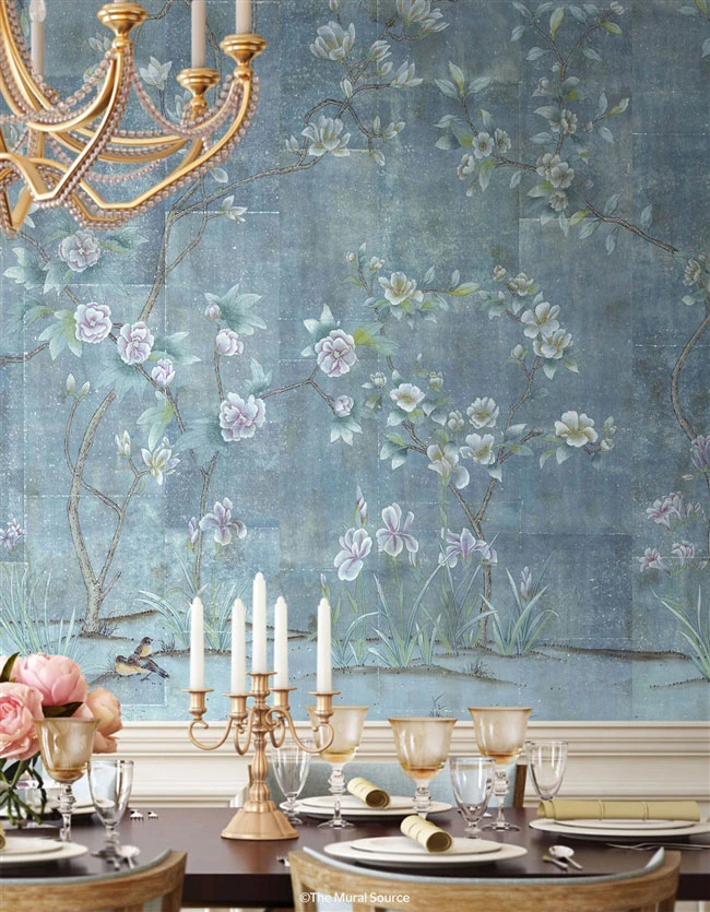 Chanteu Antiqued wallpaper from The Mural Source