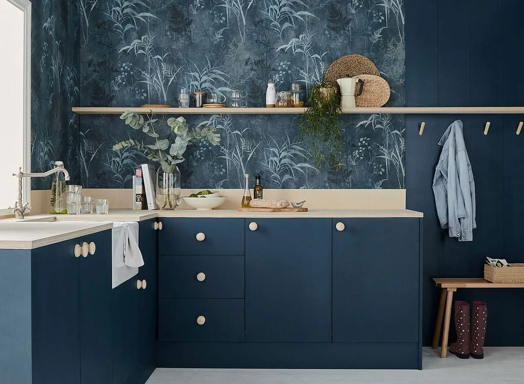 Restore Midnight wallpaper from Graham & Brown