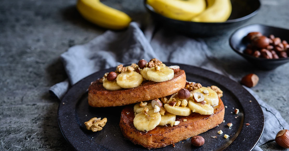 Bananas Foster French Toast