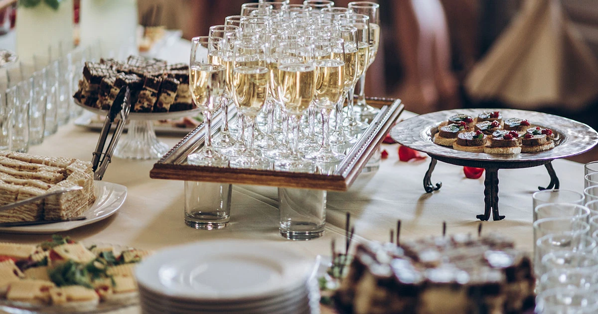 holiday entertaining serving station